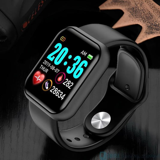 Smartwatch Y68 Plus | Reloj Inteligente Deportivo 🔥 Monitorea tu Salud 💓 + Notificaciones 📱 | Compatible Android & iPhone