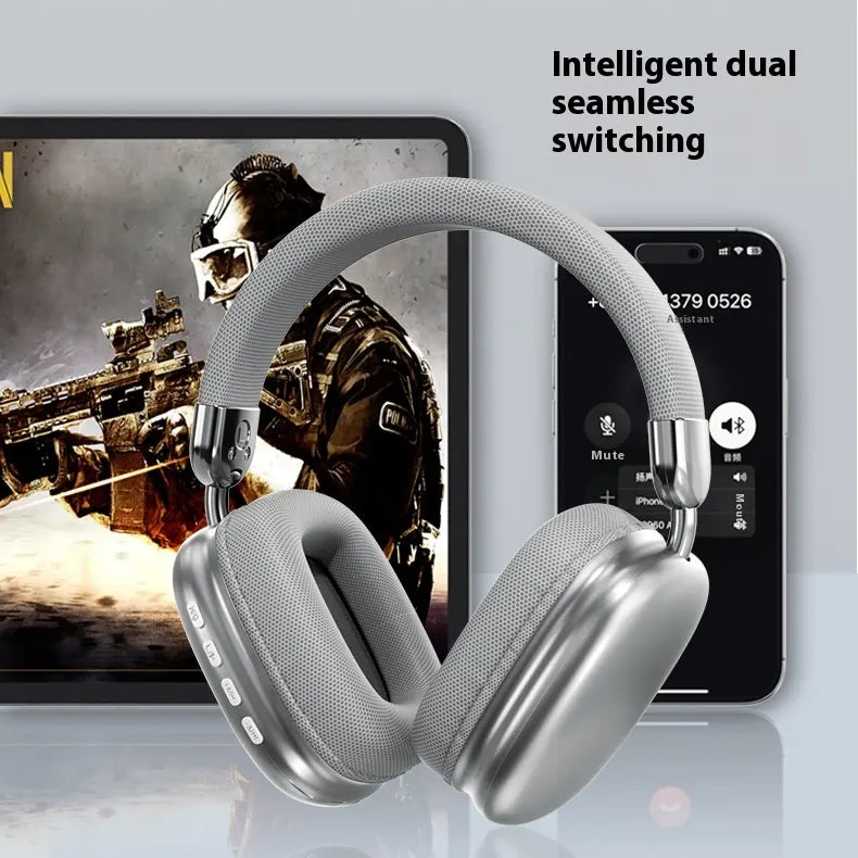 🎧 P9 Ultra: Sonido Premium,  Estilo Profesional. ¡Y sin cables!