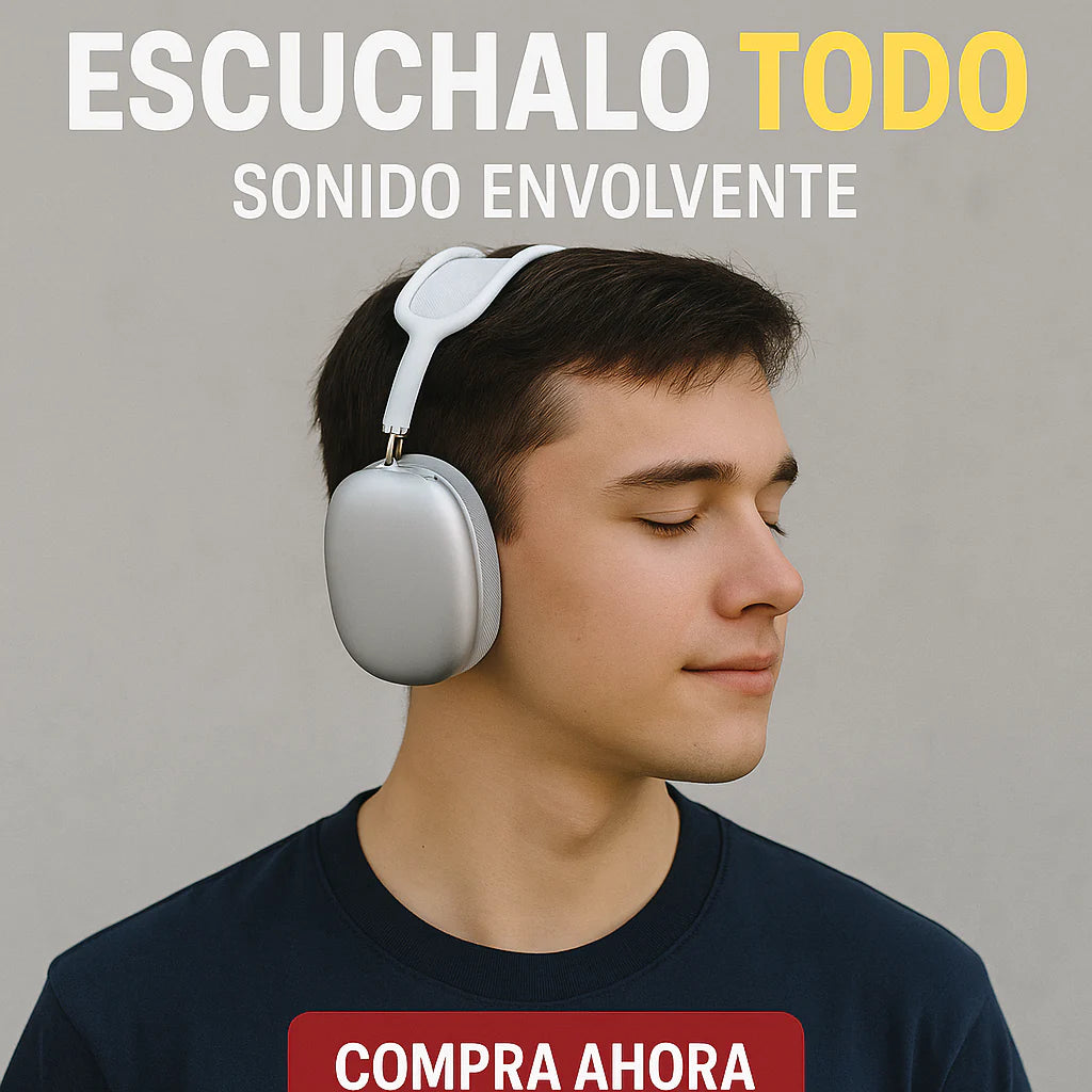 🎧 P9 Ultra: Sonido Premium,  Estilo Profesional. ¡Y sin cables!
