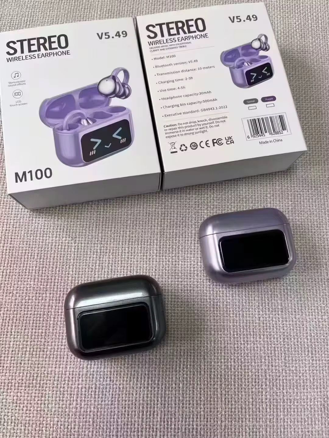 🎧✨ Hyundai M100 – Auriculares Abiertos TWS Inalámbricos para Juegos y Deportes